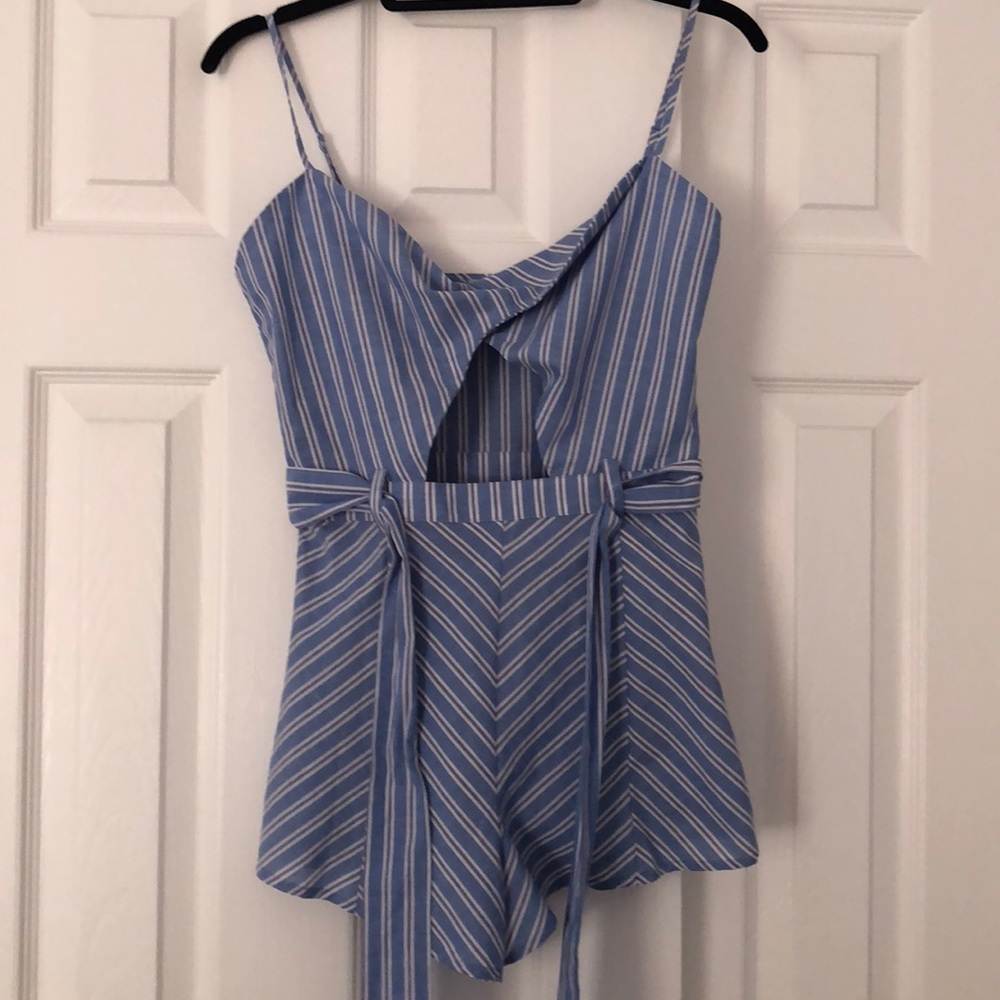 NWOT Tobi cut out romper